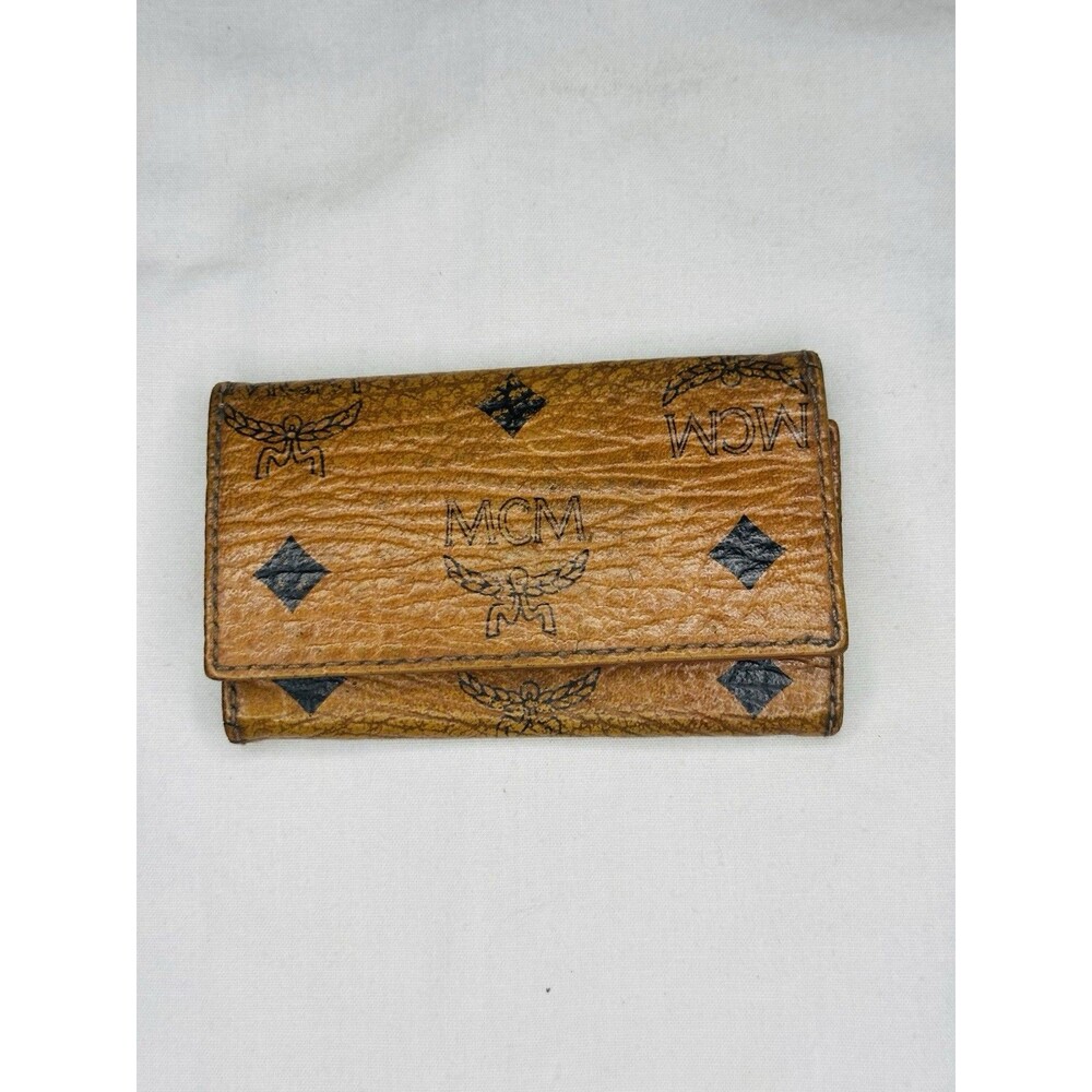 MCM Vintage brown monogram Key Holder